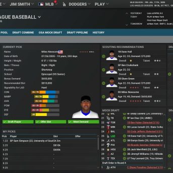 Out of the Park Baseball (OOTP 26)