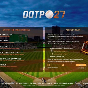 Out of the Park Baseball (OOTP 27)