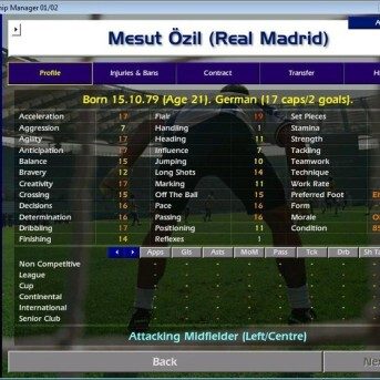 Championship Manager (Champman) 01/02