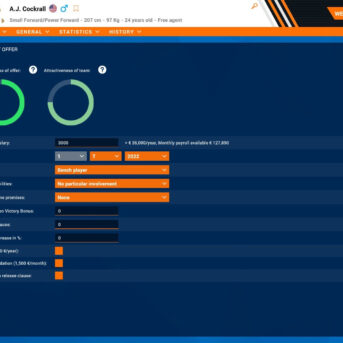 Pro Basketball Manager (PBM) 2021