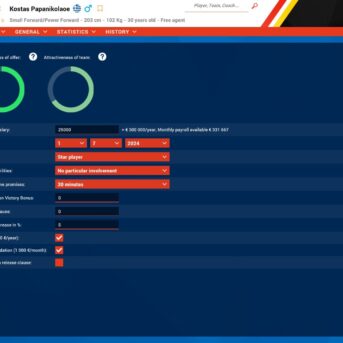 Pro Basketball Manager (PBM) 2022