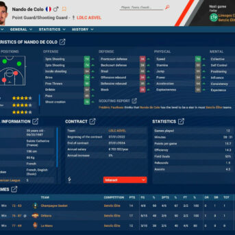 Pro Basketball Manager (PBM) 2023