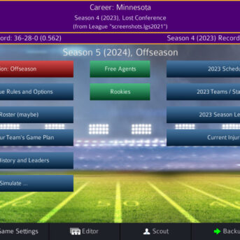 Pro Strategy Football 2021