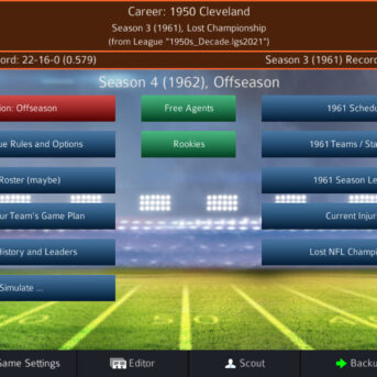 Pro Strategy Football 2021