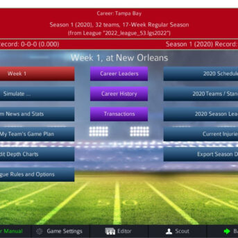 Pro Strategy Football