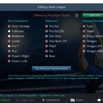 Pro Strategy Football