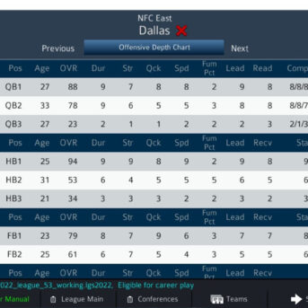 Pro Strategy Football