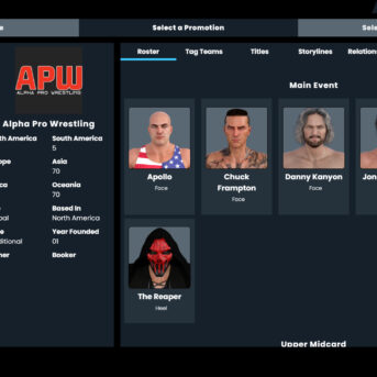 Pro Wrestling Sim