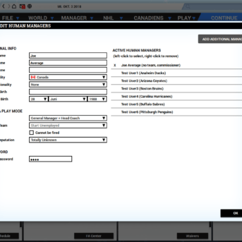 Franchise Hockey Manager (FHM) 5