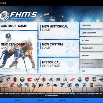 Franchise Hockey Manager (FHM) 5