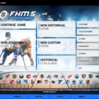 The scoop! Franchise Hockey Manager FHM5 features for this 2019 season