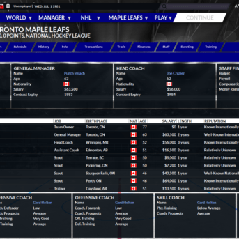 Franchise Hockey Manager (FHM) 6