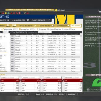 Draft Day Sports: College Football 2019