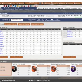 Draft Day Sports: Pro Football 2018