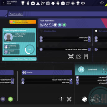 Rugby Union Team Manager 3