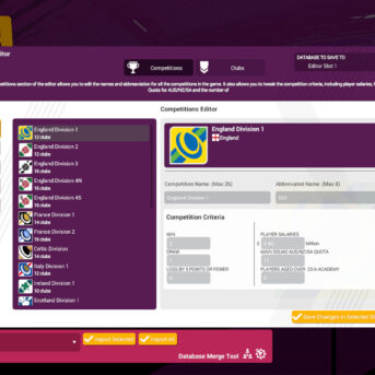 Rugby Union Team Manager 3