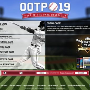 Out of the Park Baseball (OOTP 19)