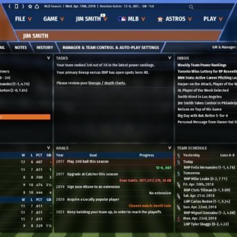 Out of the Park Baseball (OOTP 19)