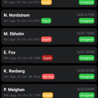 Hockey Legacy Manager 21