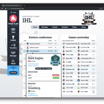 Game Plan Hockey Manager