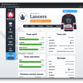 Game Plan Hockey Manager