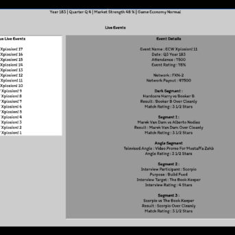 Pro Wrestling Booker