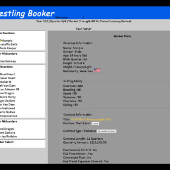 Pro Wrestling Booker