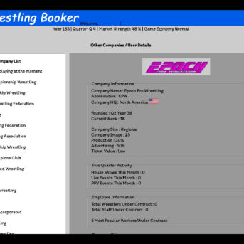 Pro Wrestling Booker
