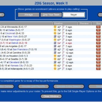 Front Office Football 8 (FOF8)