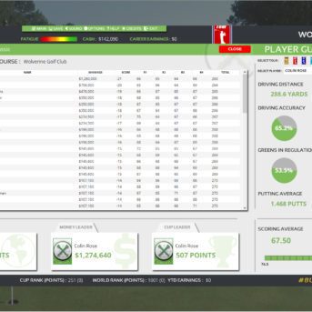 Draft Day Sports: Pro Golf