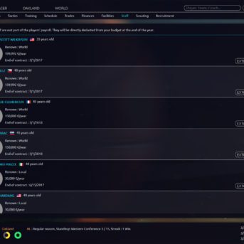 Pro Basketball Manager (PBM) 2017