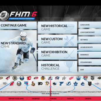 Franchise Hockey Manager (FHM) 6