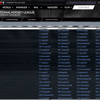 Franchise Hockey Manager (FHM) 6