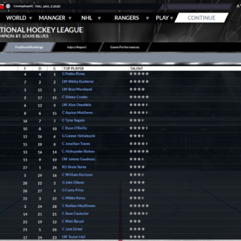 Franchise Hockey Manager (FHM) 6