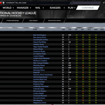 Franchise Hockey Manager (FHM) 6