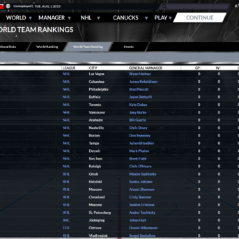Franchise Hockey Manager (FHM) 6